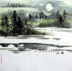 傅东明作品1《春韵》