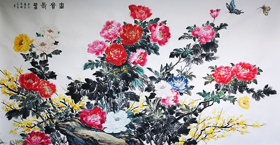 农永玉作品11《富贵长春》