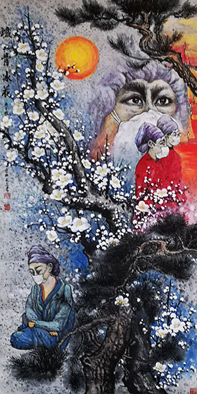 农永玉作品3《铁骨冰花》