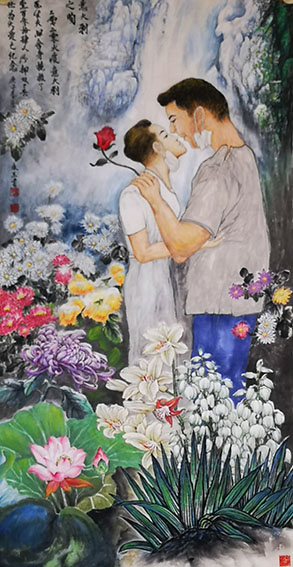 农永玉作品6《意大利之吻》