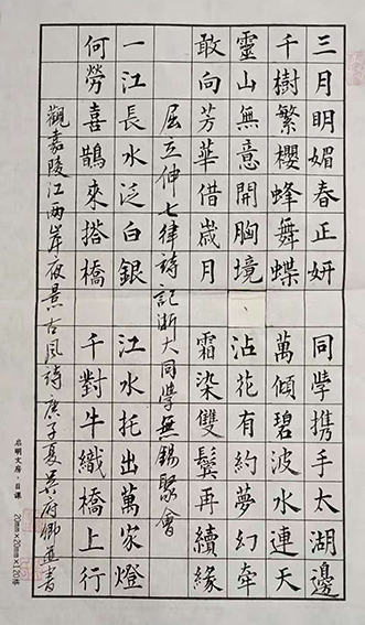 吴府卿作品2《观嘉陵江两岸夜景》