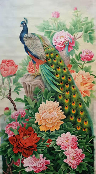 胡国民作品13《锦绣富贵》