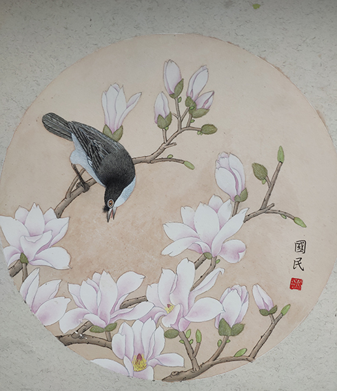 胡国民作品1《早春》
