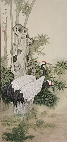 胡国民作品7《仙姿》