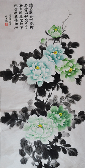 倪宪振作品13《牡丹》