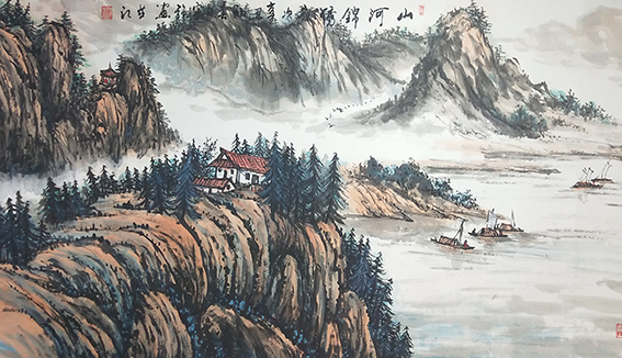 李守强作品《山河锦绣》