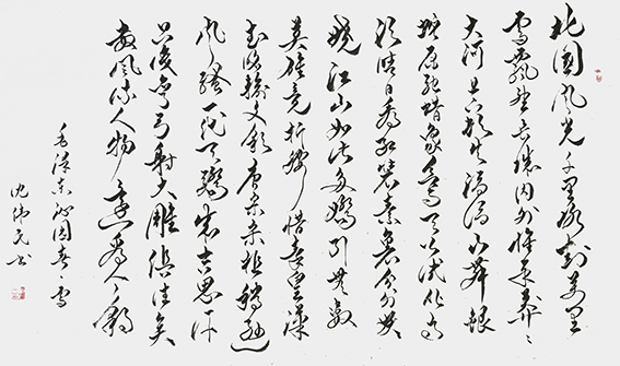 《沁园春·雪》