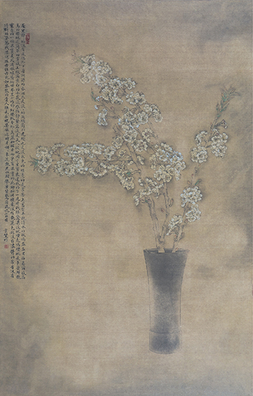 张书鸾作品《櫻桃》（103X66厘米）2003年
