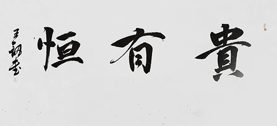 12王剑老师作品《贵有恒》