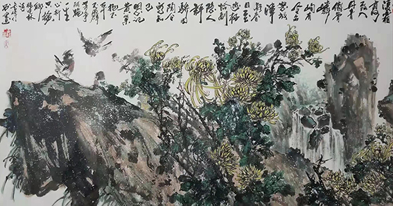 《雅秋图》