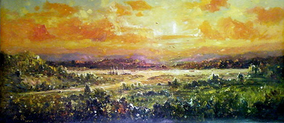 苏延龄作品7《江山如画》规格：160cmx72cm