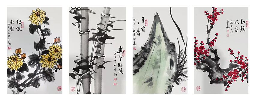 武开飞作品15梅