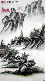 潘长春作品9《云山静观》