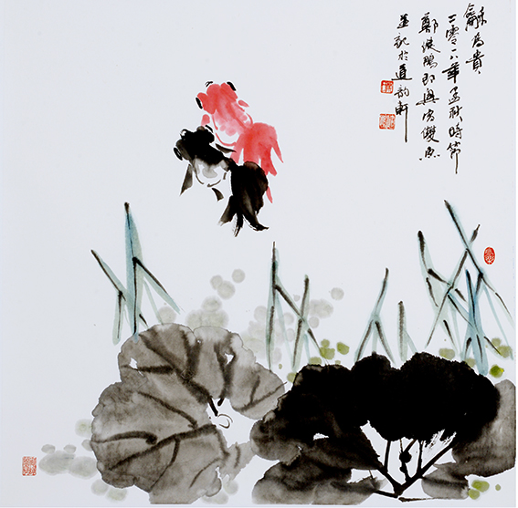 郑健鹏作品10《和为贵》