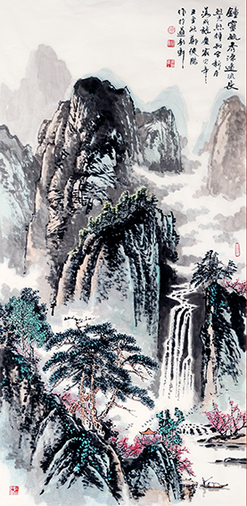郑健鹏作品15《钟灵毓秀源远流长》