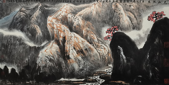 高杰作品12《大山深处》