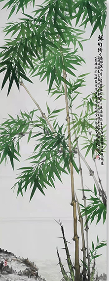 宫树军作品11《绿竹绮绮》
