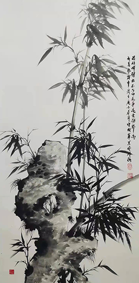 宫树军作品12《君住峭壁丛》