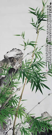 宫树军作品4《华夏清风纪念中国共产党百年华诞》