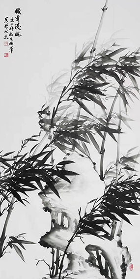 宫树军作品9《傲骨凌风》