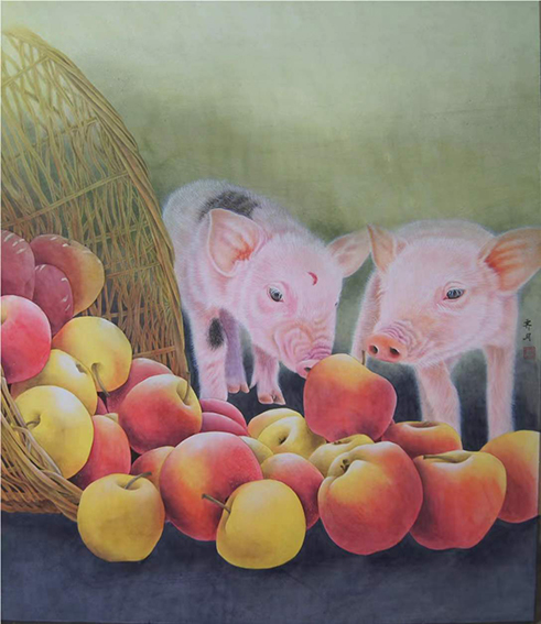 姚霁月作品9《诸事大吉》
