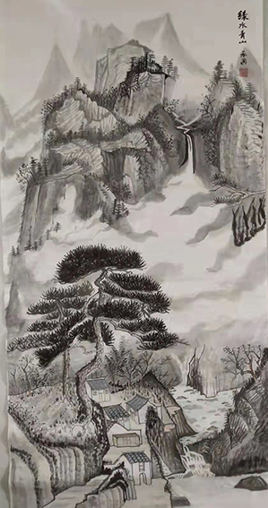 张承国作品6《绿水青山》