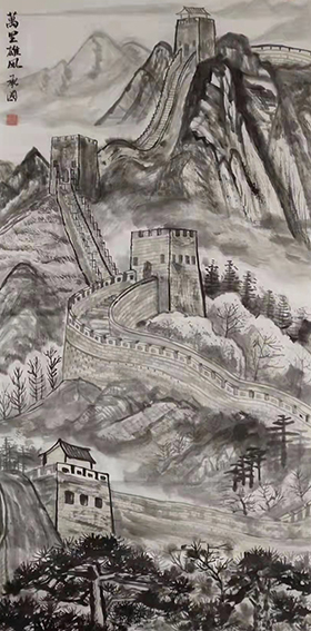 张承国作品8《万里雄风》