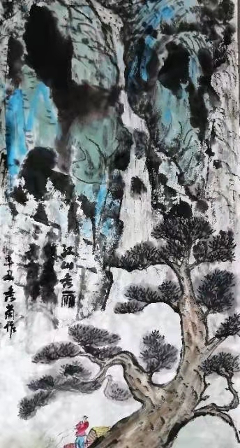 郭秀兰作品5《江山秀丽》