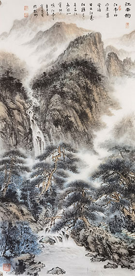 胡宝成作品《江南韵》