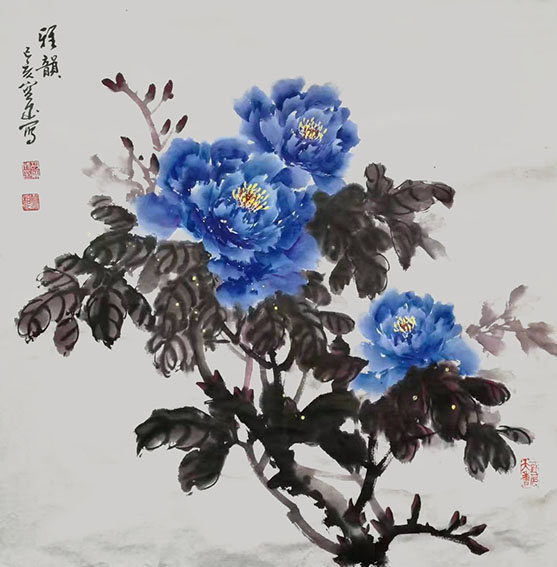 胡宝成作品《雅韵》