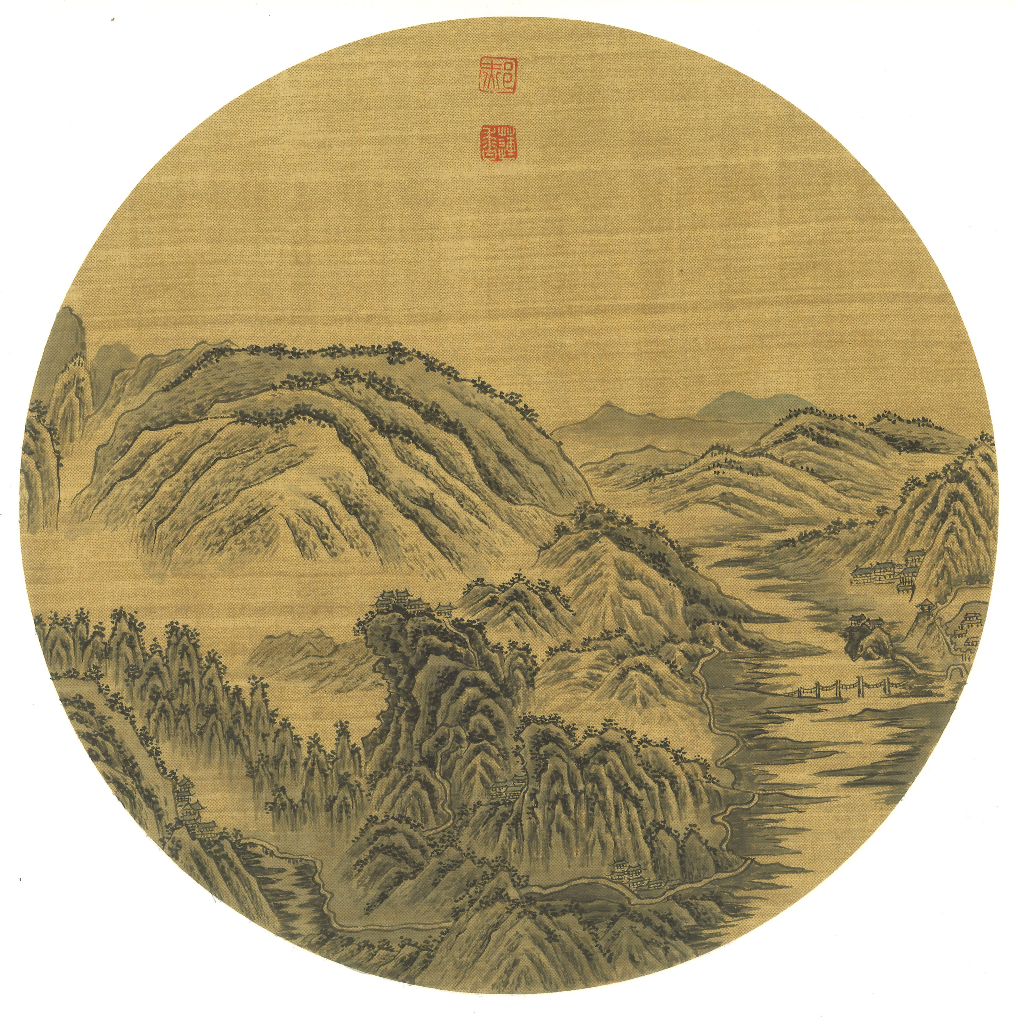 山水小品之一