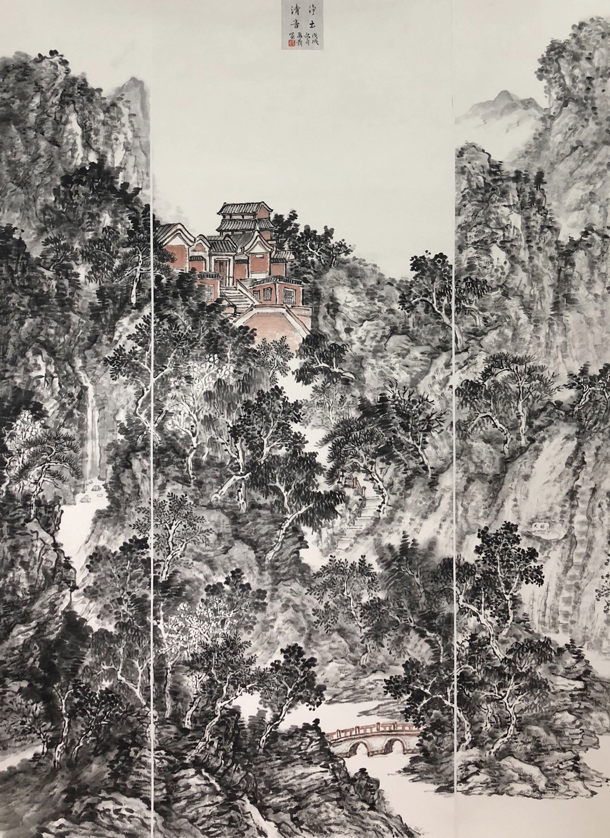 净土清音124x150cm