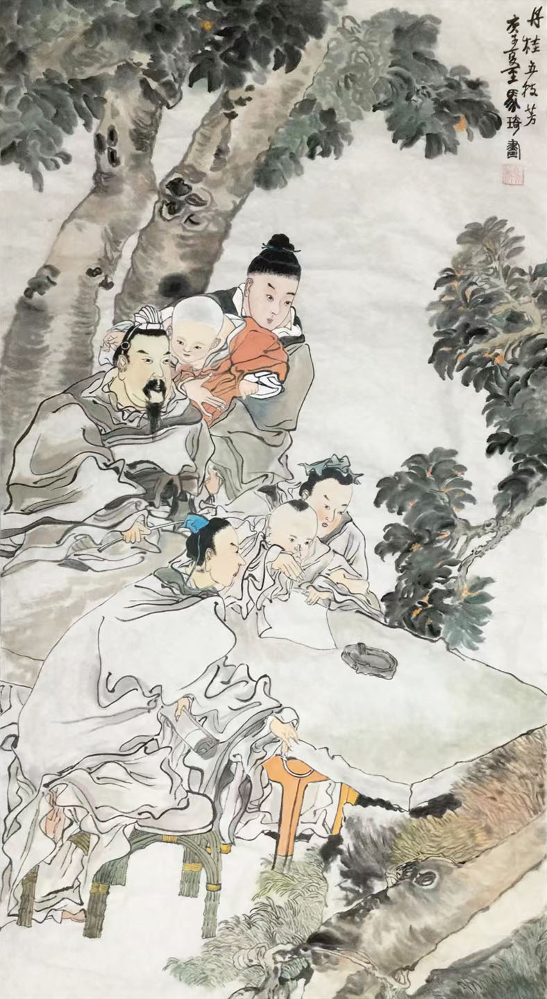 丹桂五枝芳