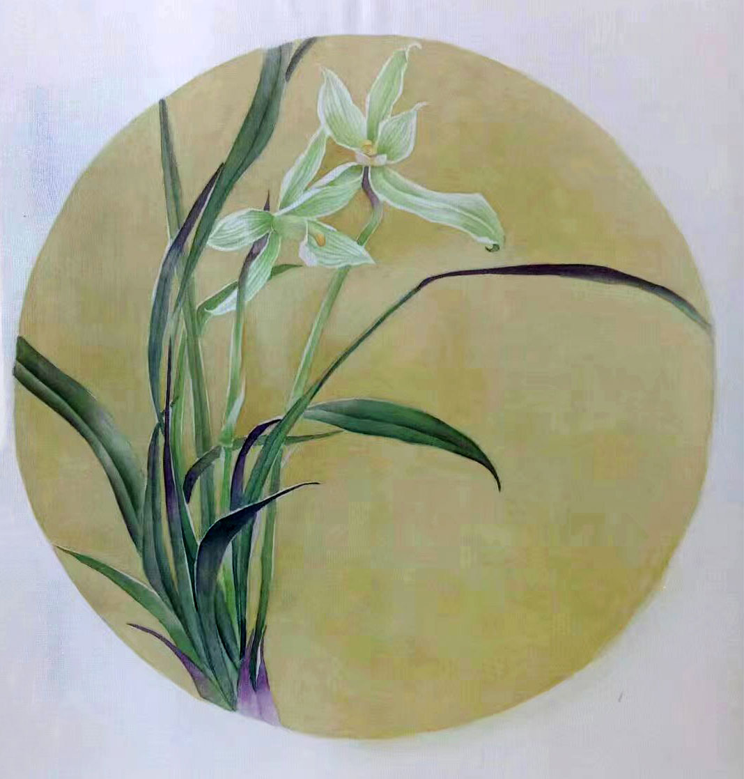 《兰》(临摹作品）