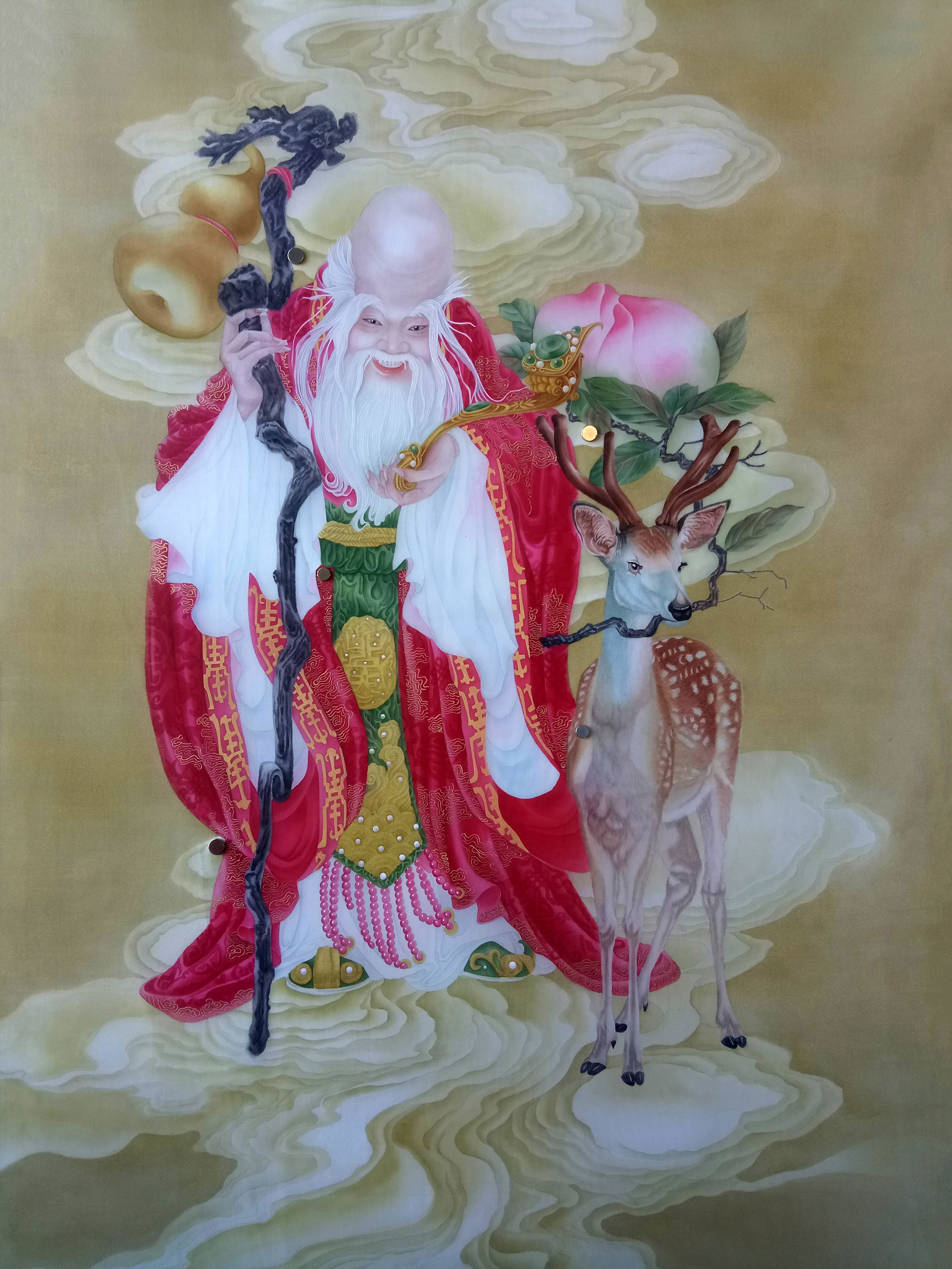 《寿星》(临摹作品）