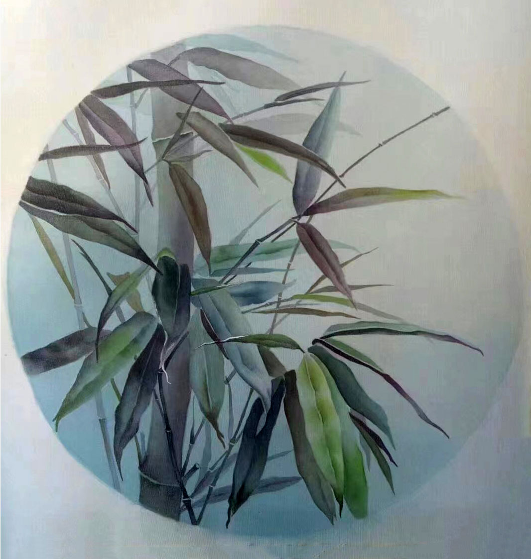 《竹》(临摹作品）