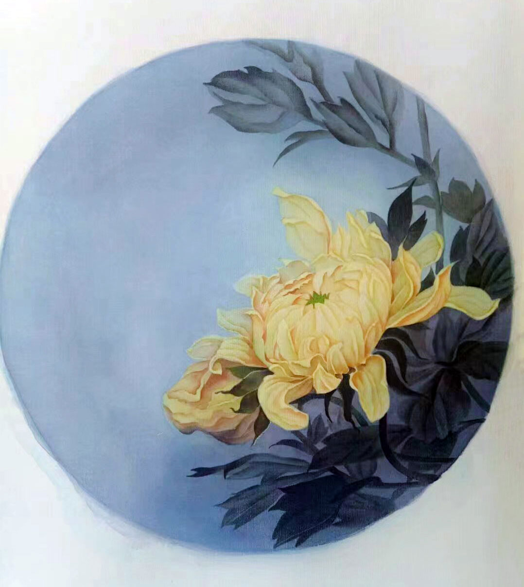 《菊》(临摹作品）