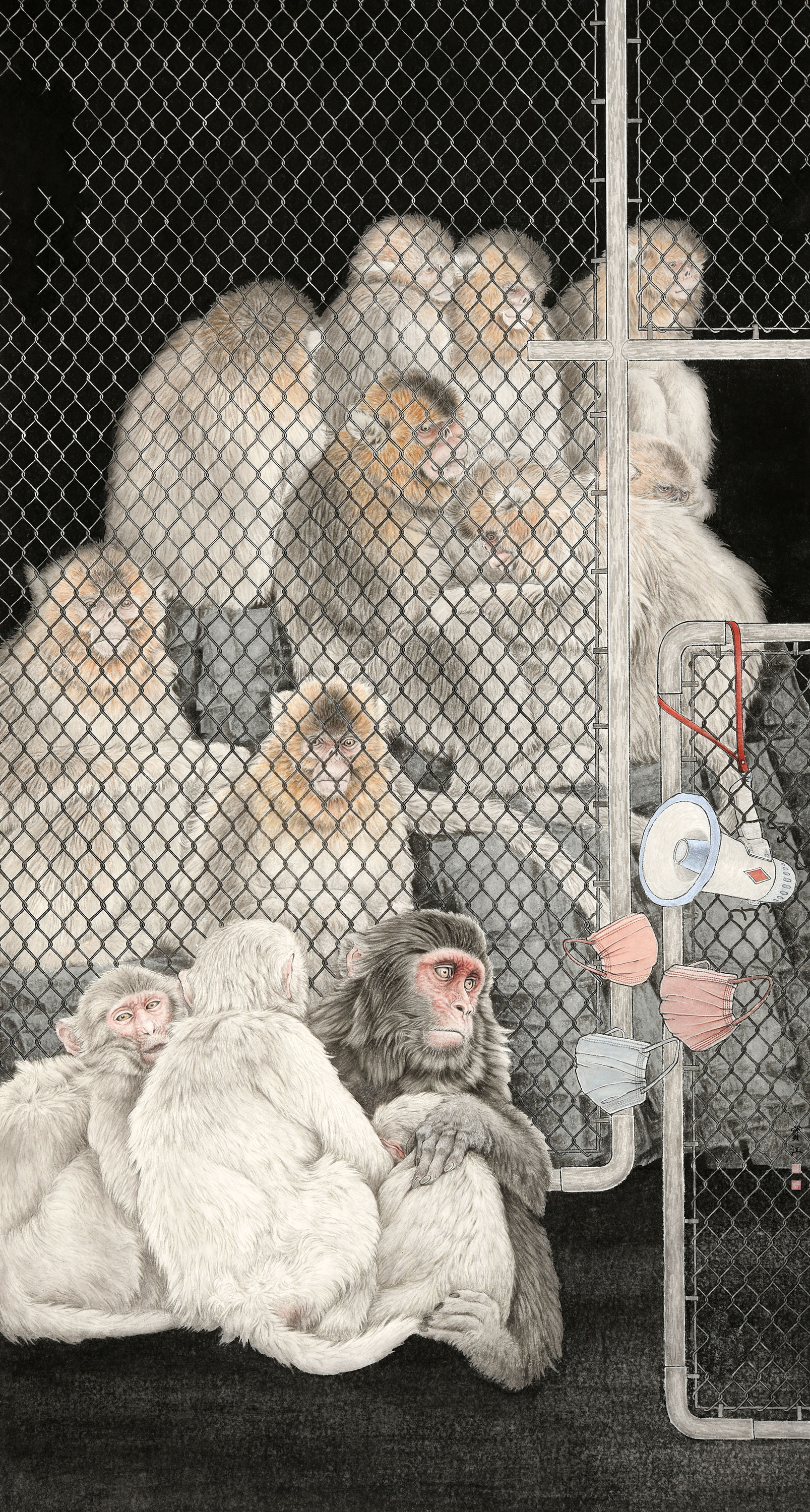 《温暖》180cmx95cm