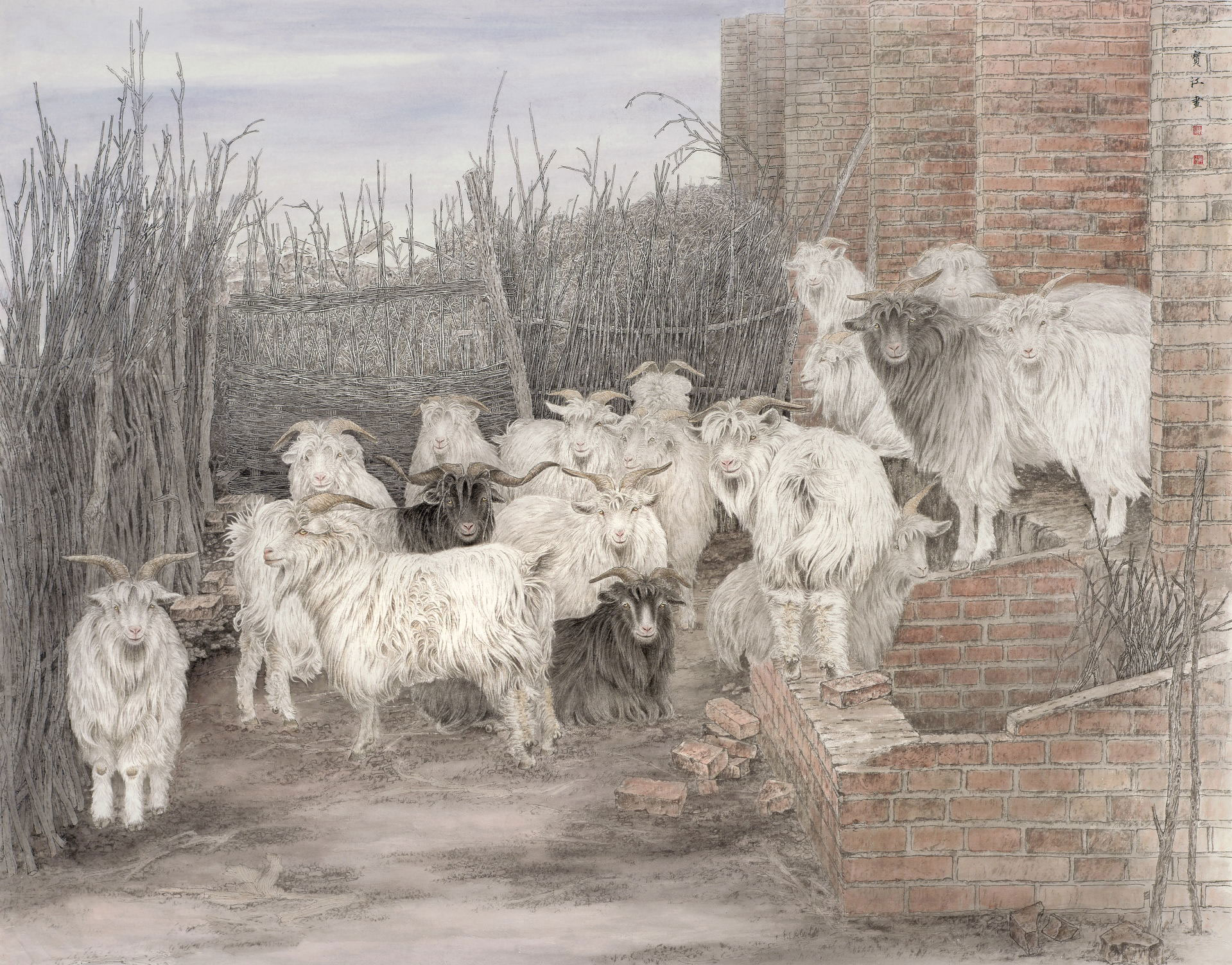《祥瑞》213cm×160cm