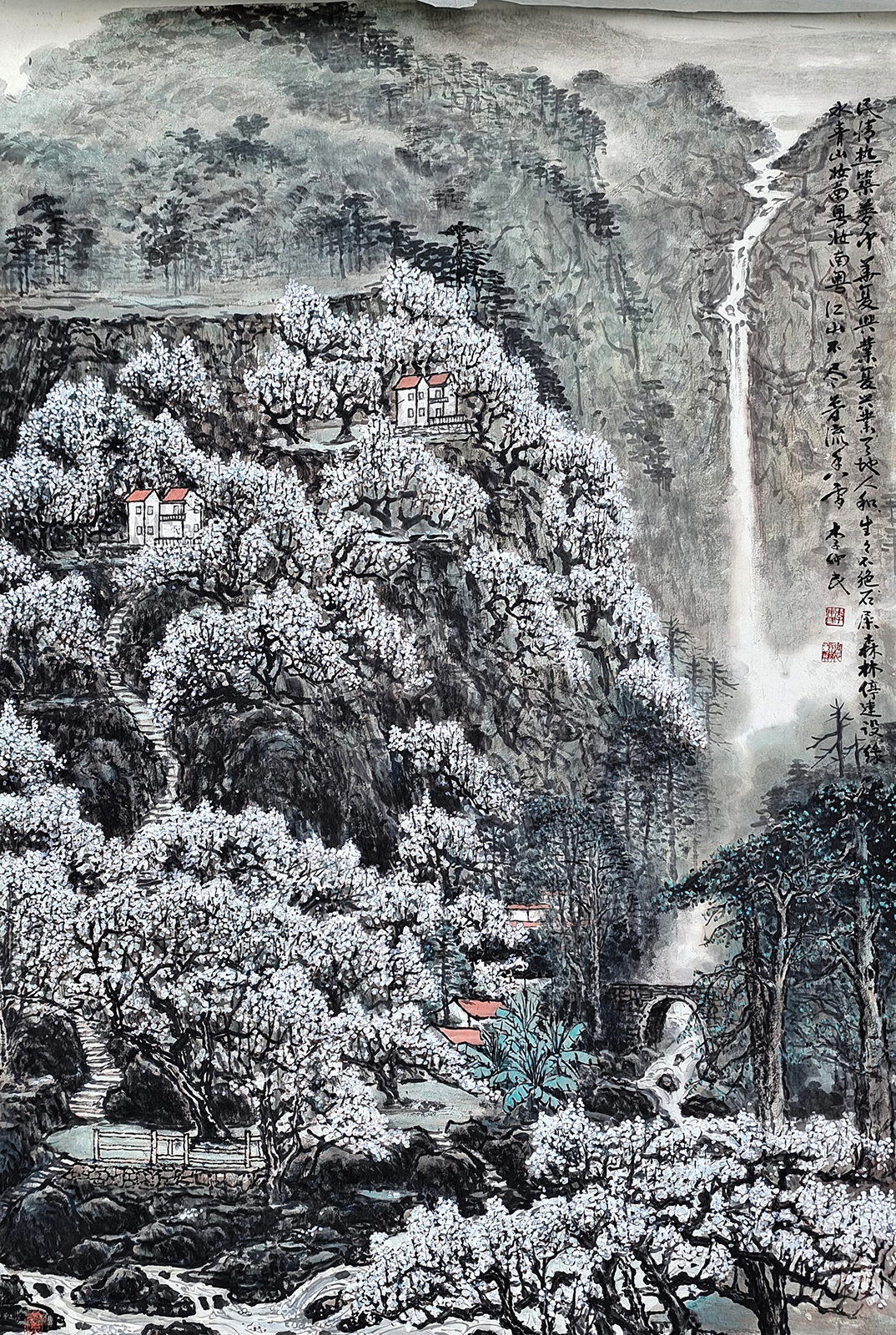 李仲民作品2《流芳香雪》